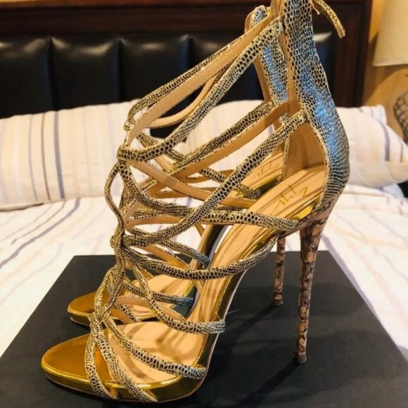 Giuseppe Zanotti Gold Sandals